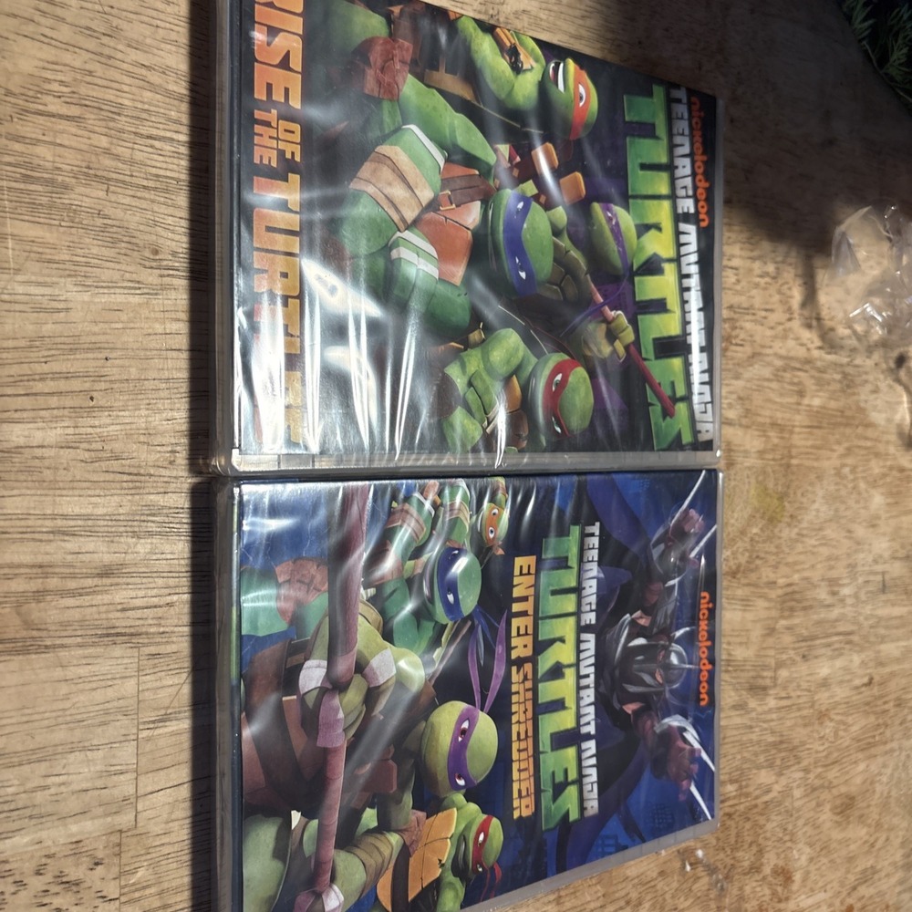 Teenage Mutant Ninja Turtles Rise of the Turtles & Enter Shredder DVD New 2014